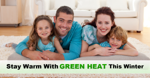 Stay warm with green heat